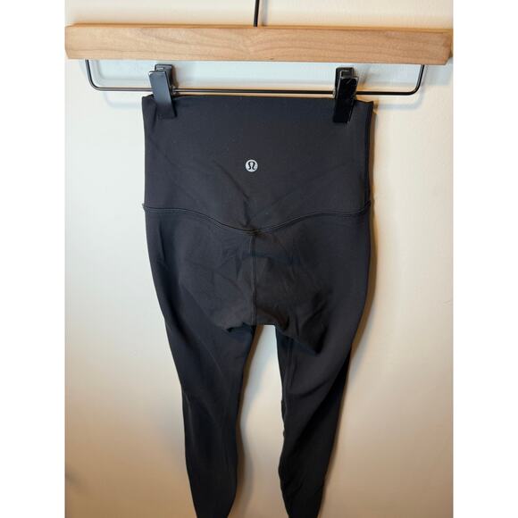 Lululemon Align High-Rise Pant 28” Nulu Size 0 Black - Picture 1 of 8